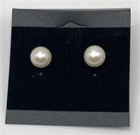 14k Pearl Earrings