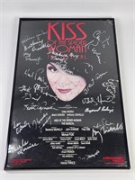 KISS OF THE SPIDER WOMAN POSTER - CAST SIGNED