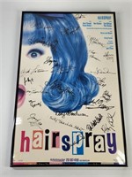 HAIRSPRAY CONCERT POSTER - CAST SIGNED