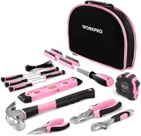 WFF8853  WORKPRO 103-Piece Pink Tool Kit, Round Po