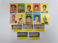 1958 Topps (15) Different Cards