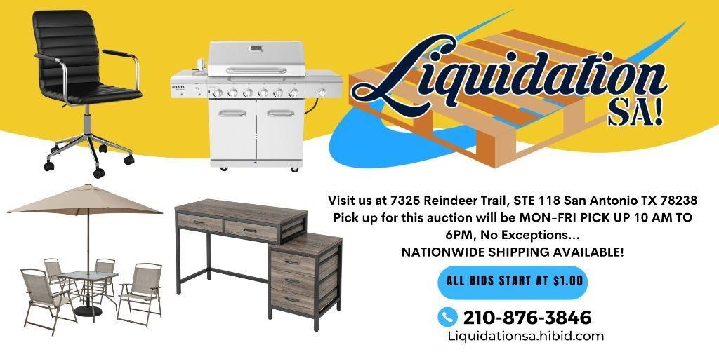 LiquidationSA! Furniture Auction
