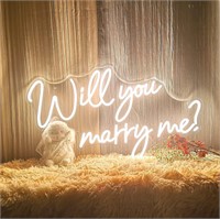 Marry Me Neon Sign  25.2  Wedding Decor
