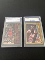 2 - Michael Jordan, 1992 Fleer and 1995