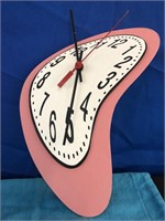 Salvatore Dali Style  Melting Wall Clock