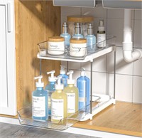 Delamu 2-Tier Multi-Purpose Bathroom Cabinet