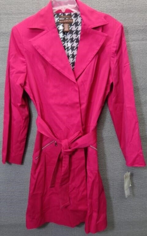 PINK TRENCH COAT