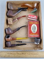 Vintage Tobacco Pipes & Tin