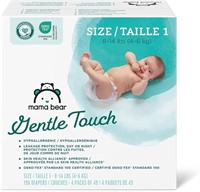 Amazon Brand - Mama Bear Gentle Touch Diapers, Hyp