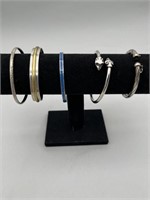 5 Bangle Bracelets-
Asst