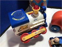 Selection of Lincoln Logs, Trinket Toys & Other To