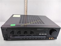 Sony TA-AV480 integrated amplifier, powers on