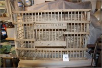R.C. AYLOR & SONS CHICKEN CRATE (AS FOUND)