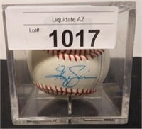 Autographed Greg Swindell Baseball