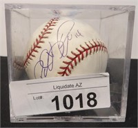 Autographed Peter O'brien Baseball