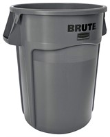 3 Pack 44 Gallon Rubbermaid Trash Cans Gray