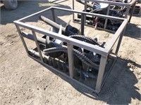 AGT Skid Steer Auger Set