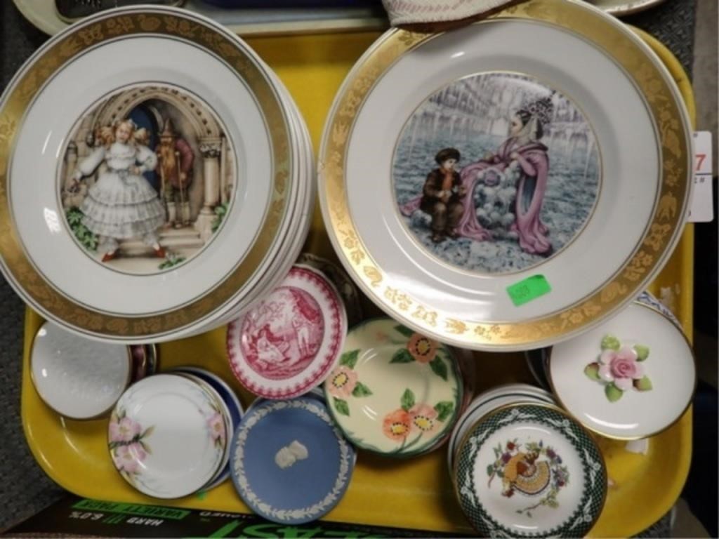 HANS CHRISTIAN ANDERSON PLATES, SAUCERS