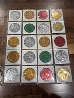 Mardi Gras Collectors Tokens