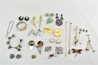 Assorted Jewelry, Some Sterling & 14K Gold