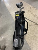 Golf club set and bag