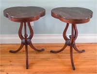 Pair of Clover Tables