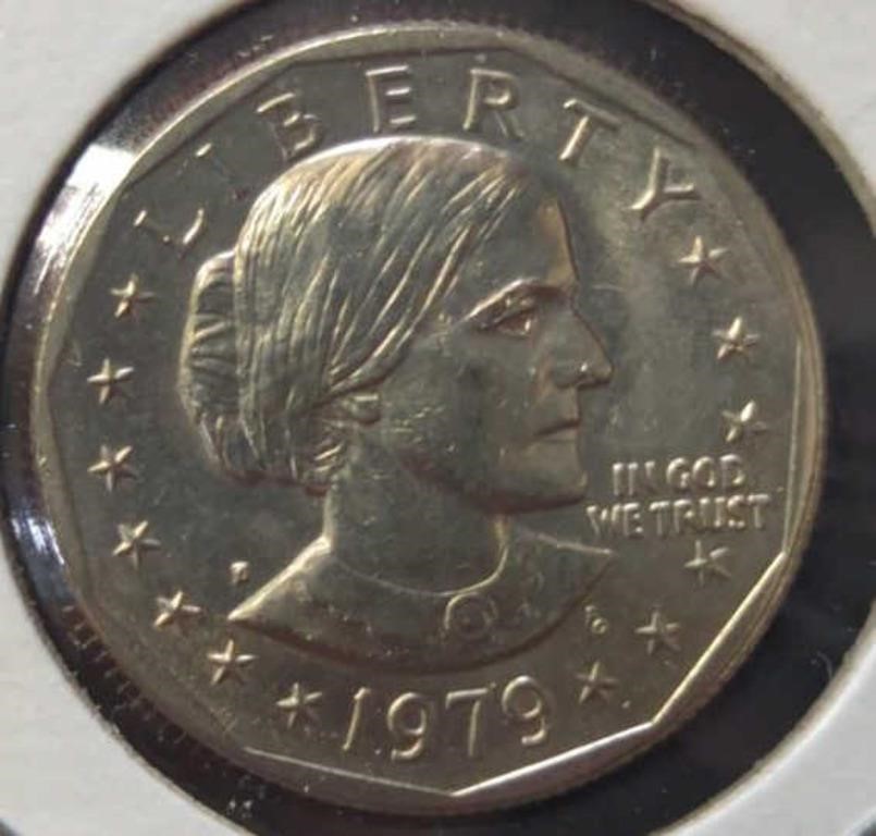 1979 d. Susan b. Anthony dollar