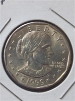 1999 P. Susan b Anthony dollar