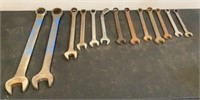 (13) Assorted Combo Wrenches