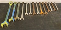 (14) Assorted Combo Wrenches