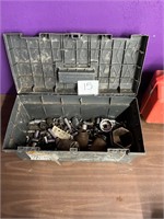 Large Tool Box w/ Assorted Sockets