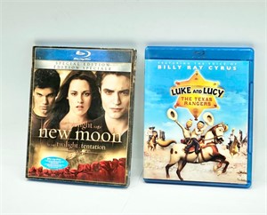 2 pk DVDs New Moon & The Texas Ranger s movies