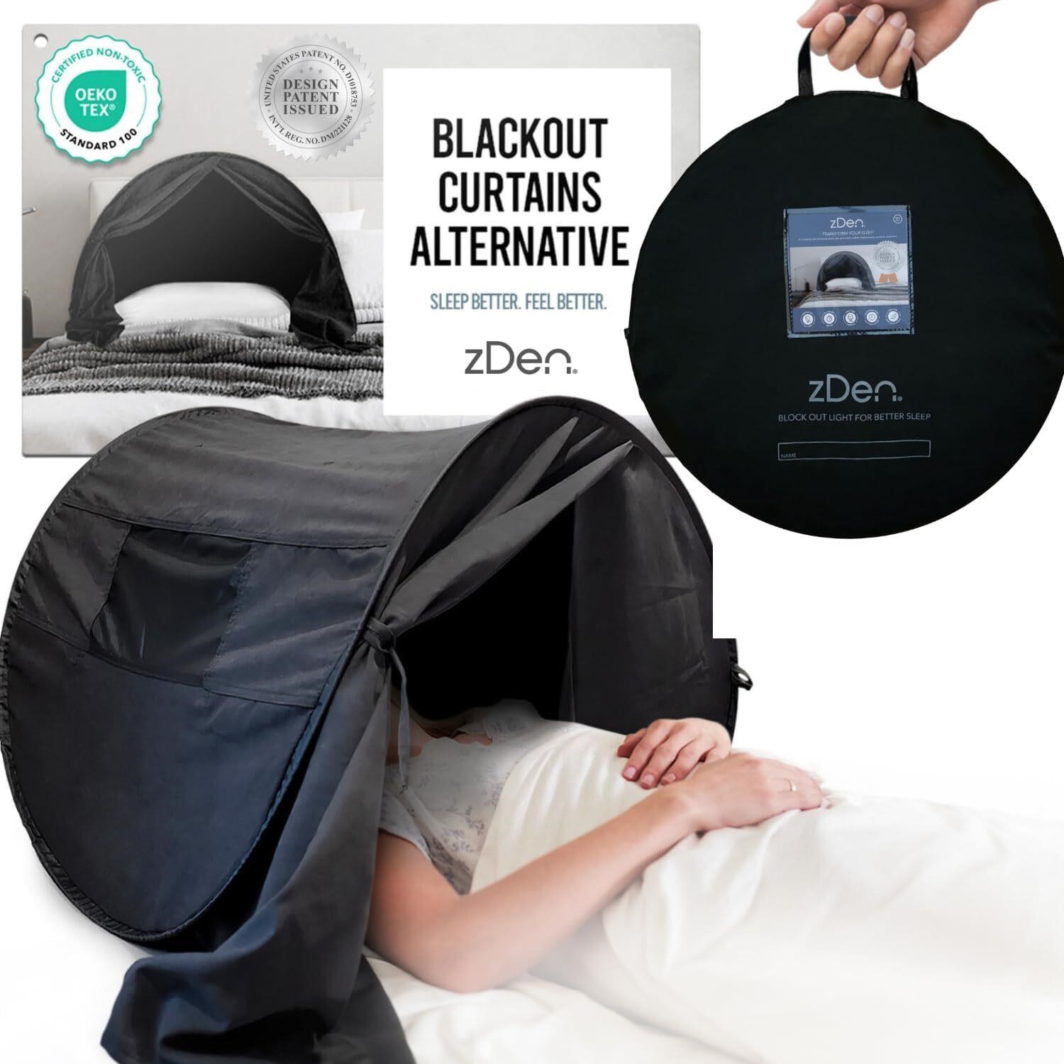 zDen Portable Light Blocking Sleep Den