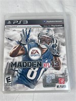 Madden NFL 13 PS3 Game - Excellent Condition