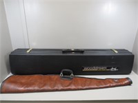 Woodstream hard double sided long gun case and a