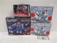 Lot of Robot/Activity Sets in Packaging - All