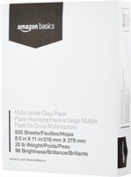 Amazon Basics Multipurpose Copy Printer Paper, 20