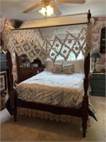 Four Poster Double Canopy Bed