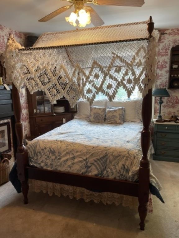 Four Poster Double Canopy Bed