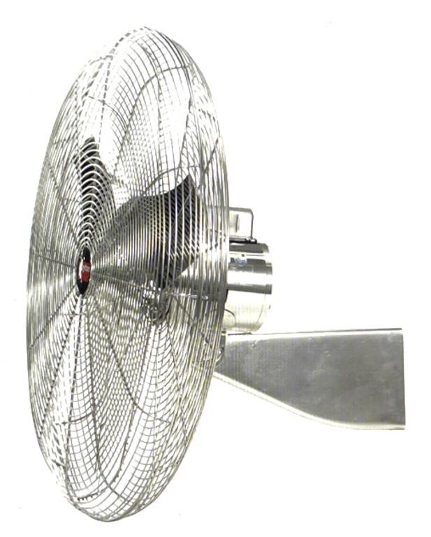 DAYTON Industrial Stainless Steel Washdown Fan: 24