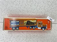 LIONEL BOX TRAILER TOY TRUCK - OPERATING LIGHTS