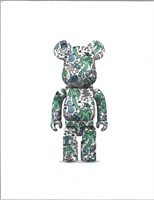 BEARBRICK 8 x 10 Fine Art Giclee  "STEVEN HARRING