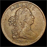 1806 Draped Bust Half Cent LIGHTLY CIRCULATED