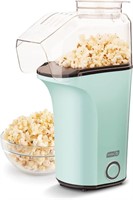 DASH Hot Air Popcorn Popper Maker, 16 Cups - Aqua