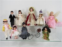 ALEXANDER 8 BOXED DOLL LOT: