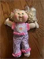 Cabbage patch doll pink cheetah print