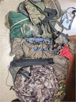 Hunting gear bags blind
