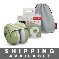 NEW Alpine Muffy Baby Ear Protection Green