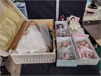 6 Vintage Dolls