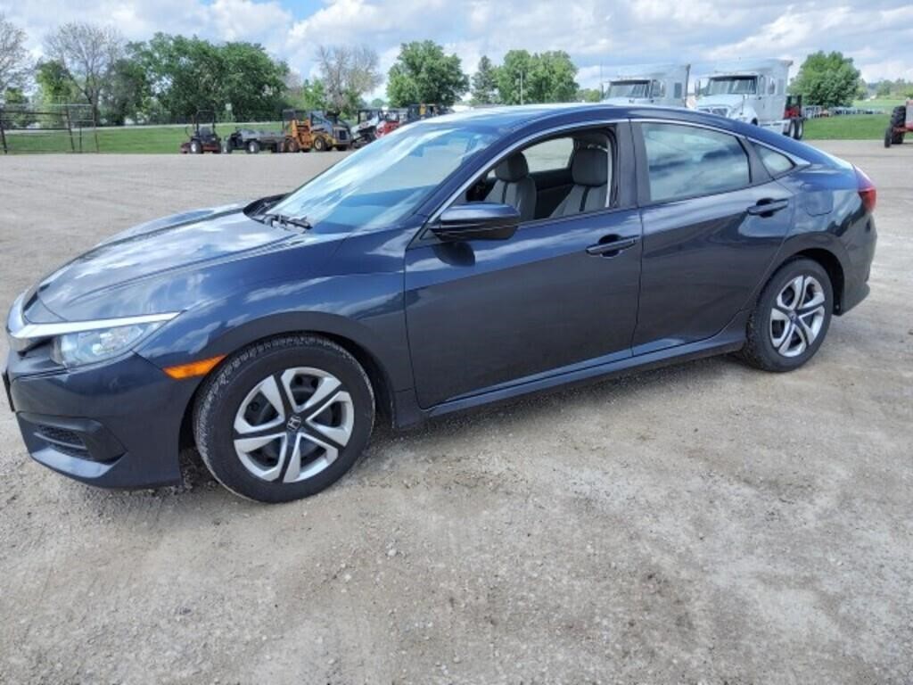 2016 Honda Civic, 75,618 miles showing, power